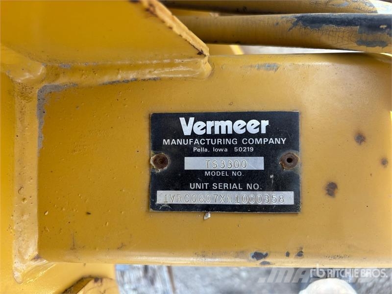 Vermeer TS3300 Skid Steer 3 Blade Tree Spade Andet tilbehør