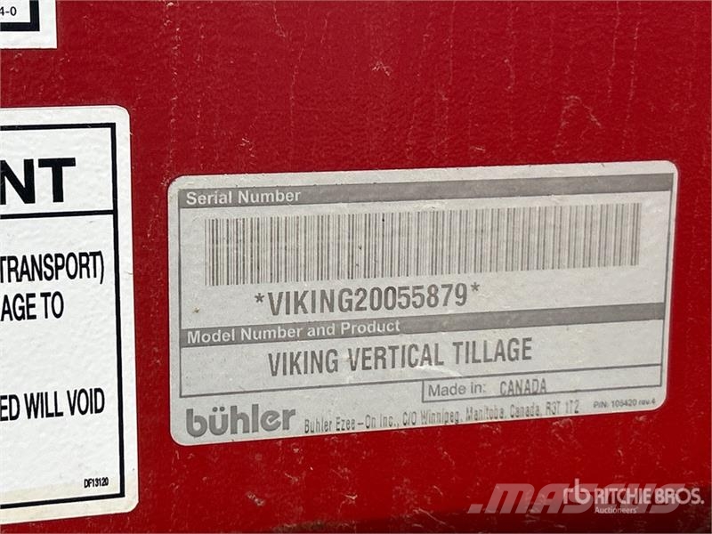 Versatile VIKING VT375 37 ft Tandem Vertical Disc زحافات ساحقة
