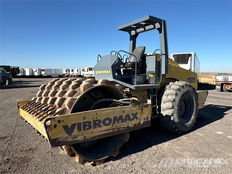 Vibromax W1105PD Padfoot Drum Compactor Ühe trumliga rullid