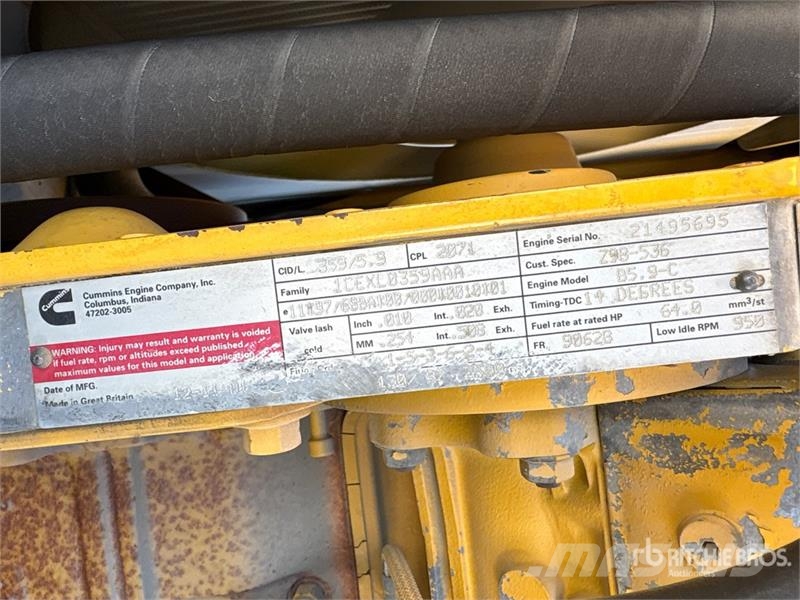 Vibromax W1105PD Padfoot Drum Compactor Ühe trumliga rullid
