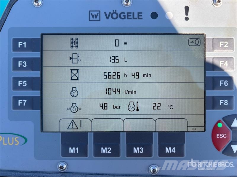 Vögele VISION 5200-2 Track Asphalt Paver Asfaltni finišeri