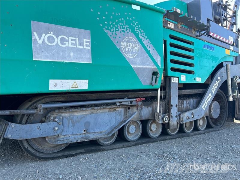 Vögele VISION 5200-2 Track Asphalt Paver Asfaltni finišeri