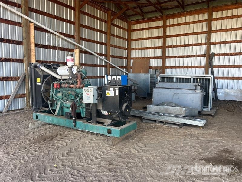 Volvo 233 kW Skid-Mounted Ducting & Generator Set Dizelski agregati