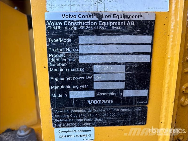Volvo A30G Csuklósdömperek