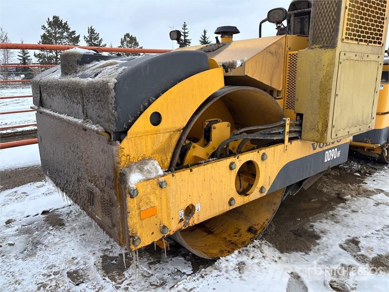 Volvo DD90HF Double Drum Roller Valjci sa dvojnim bubnjem