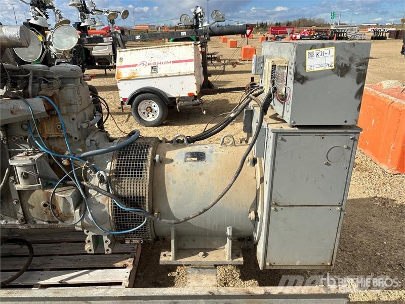 Volvo TD100GG 150 kW Skid-Mounted Diesel Generator Set ( 디젤 발전기