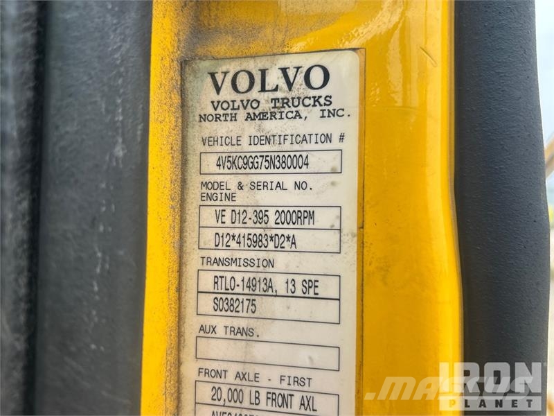 Volvo VHD Camion ribaltabili