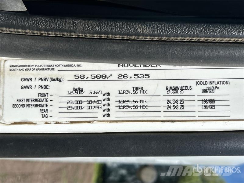 Volvo VNL64T Τράκτορες