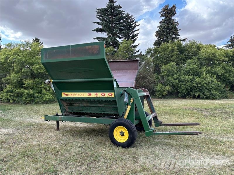 Vortex Bale Processor Balenhakselaars, -snijders en -afwikkelaars
