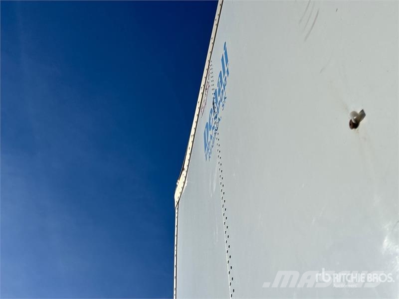 Wabash 53 ft x 102 in T/A Van Trailer Gesloten opbouw trailers