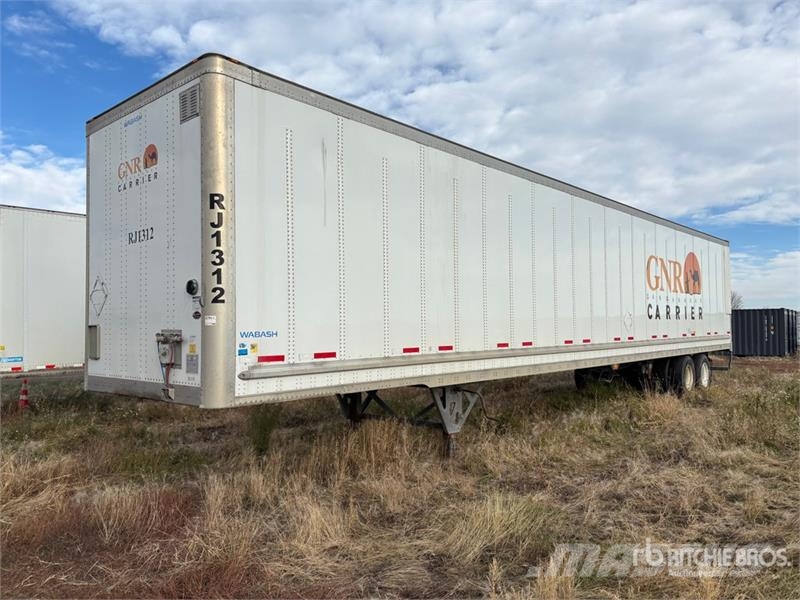 Wabash 53 ft x 102 in T/A Van Trailer Прицепы-фургоны