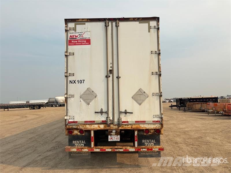 Wabash 53 ft x 102 in Tri/A Van Trailer Ремаркета фургони
