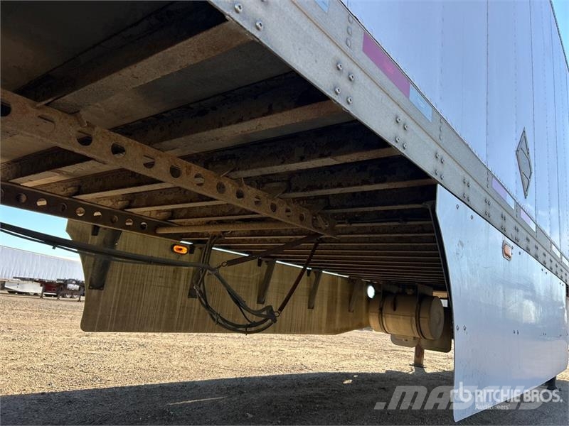 Wabash 53 ft x 102 in Tri/A Refrigerated Trailer Skåptrailer Kyl/Frys/Värme