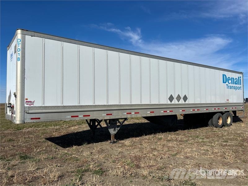 Wabash 53 ft x 102 in T/A Van Trailer Gesloten opbouw trailers