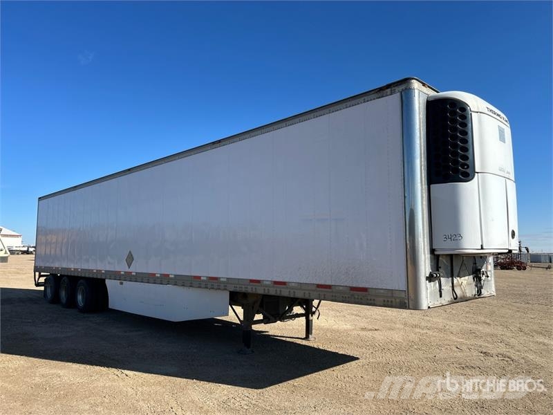 Wabash 53 ft x 102 in Tri/A Refrigerated Trailer Skåptrailer Kyl/Frys/Värme