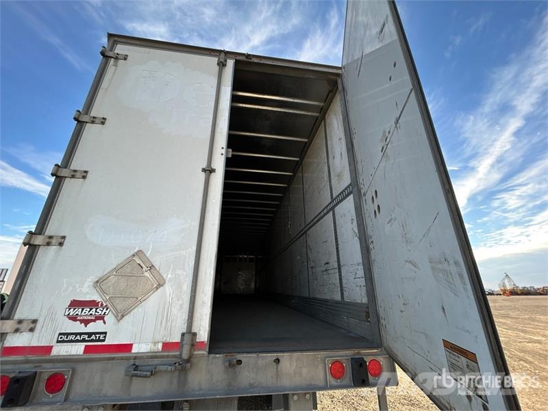 Wabash 53 ft x 102 in T/A Van Trailer Причепи-фургони