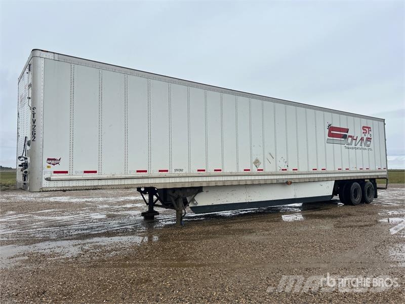 Wabash 53 ft x 102 in T/A Van Trailer مقطورات ذات هيكل صندوقي