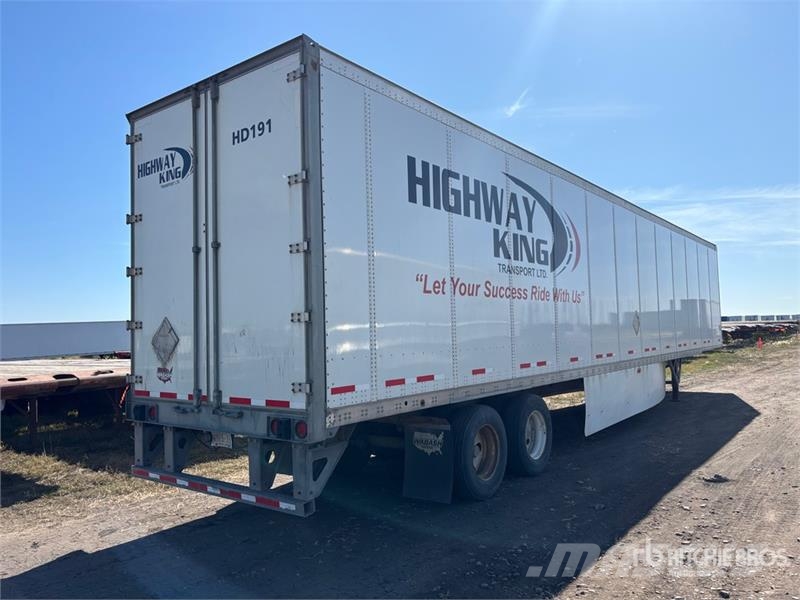 Wabash 53 ft x 102 in T/A Van Trailer Причепи-фургони