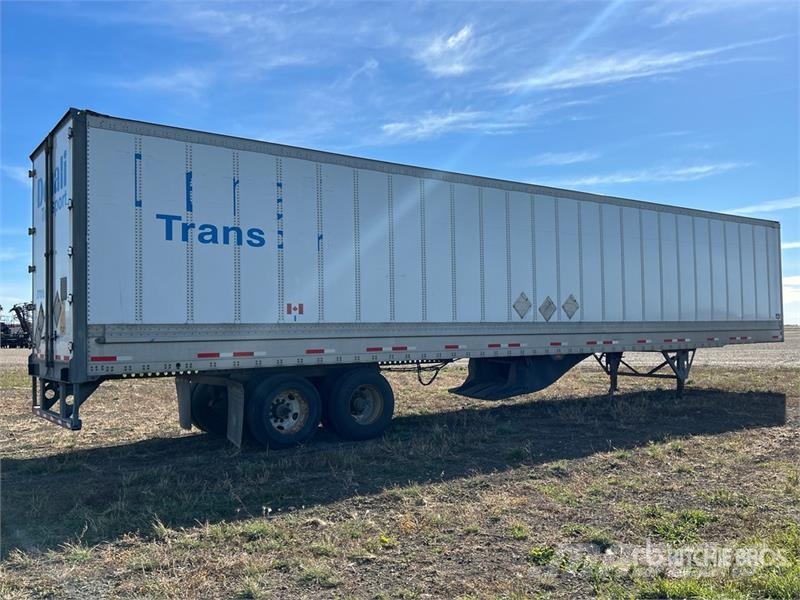 Wabash 53 ft x 102 in T/A Van Trailer Gesloten opbouw trailers