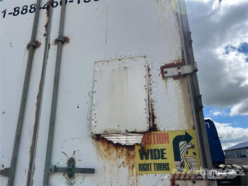 Wabash 53 ft x 102 in T/A Van Trailer Ремаркета фургони
