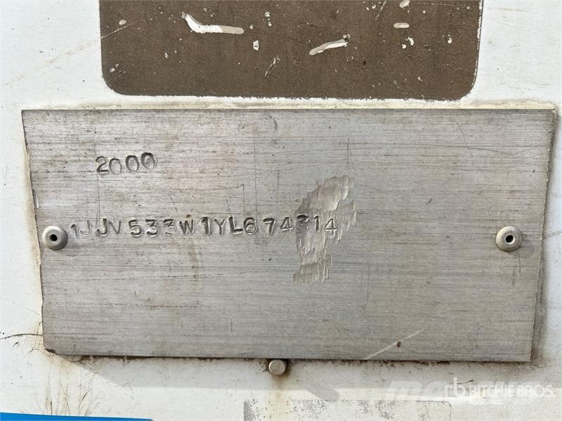 Wabash 53 ft x 102 in Tri/A Van Trailer Przyczepy ze skrzynią zamkniętą