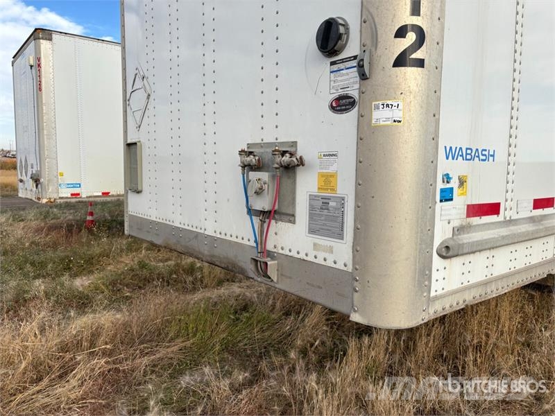 Wabash 53 ft x 102 in T/A Van Trailer Прицепы-фургоны