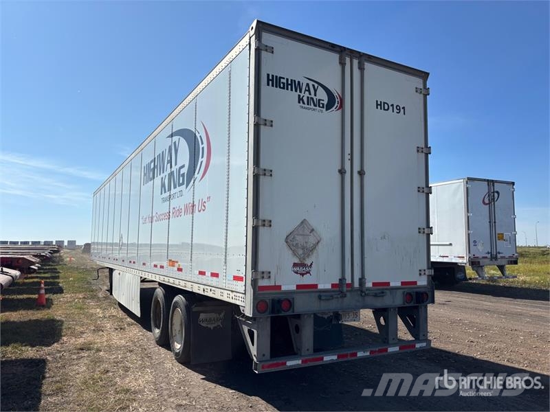 Wabash 53 ft x 102 in T/A Van Trailer Причепи-фургони