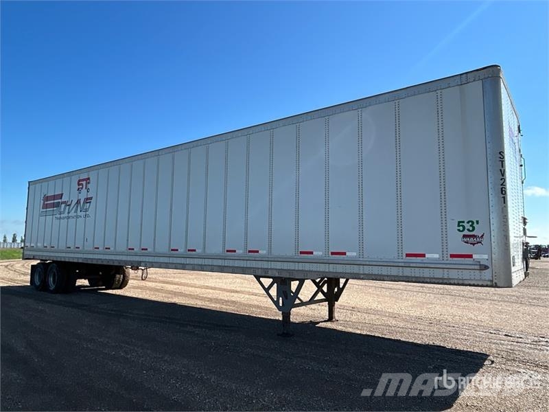 Wabash 53 ft x 102 in T/A Van Trailer Прицепы-фургоны