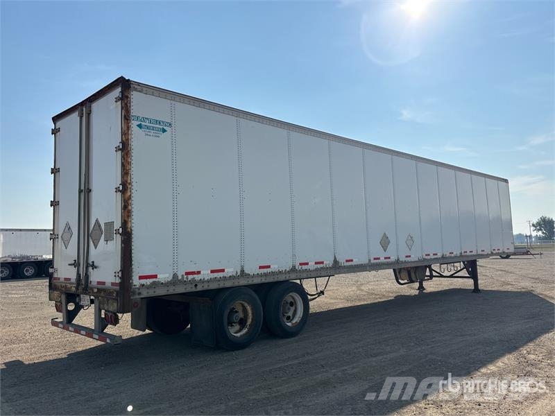 Wabash 53 ft x 102 in T/A Heated Van Trailer Ремаркета фургони