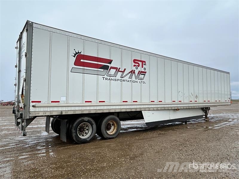 Wabash 53 ft x 102 in T/A Van Trailer مقطورات ذات هيكل صندوقي