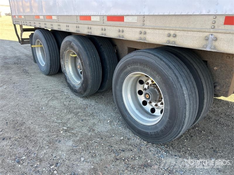 Wabash 53 ft x 102 in Tri/A Refrigerated Trailer Skåptrailer Kyl/Frys/Värme
