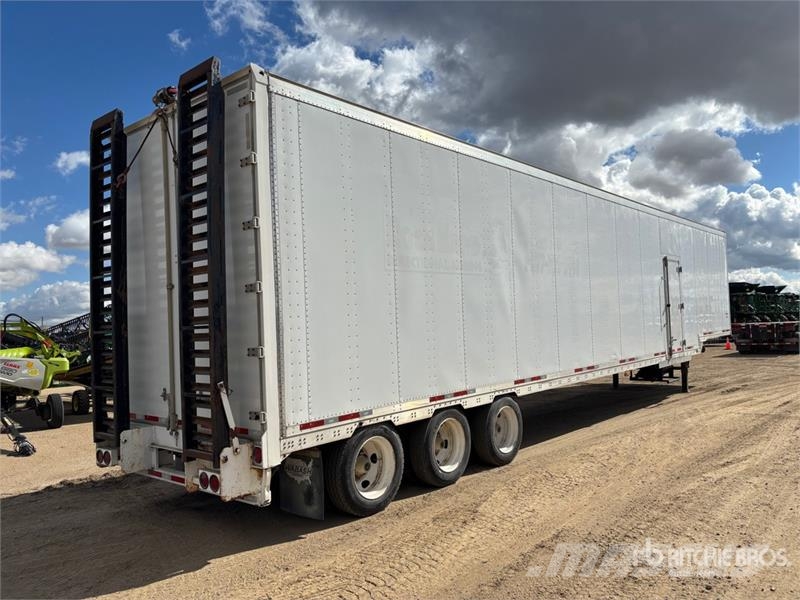 Wabash 53 ft x 102 in Tri/A HDD Mud Mixing Van Trailer Прицепы-фургоны