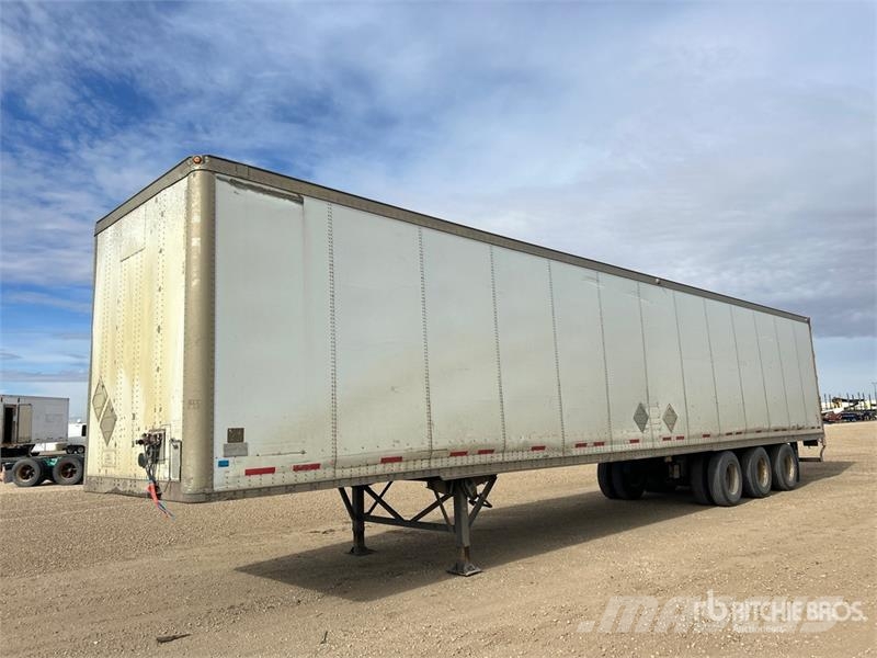 Wabash 53 ft x 102 in Tri/A Van Trailer Przyczepy ze skrzynią zamkniętą