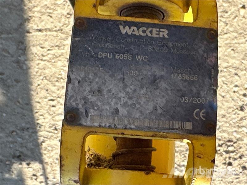 Wacker 6055 Vibratory Plate Compactor Vibratori