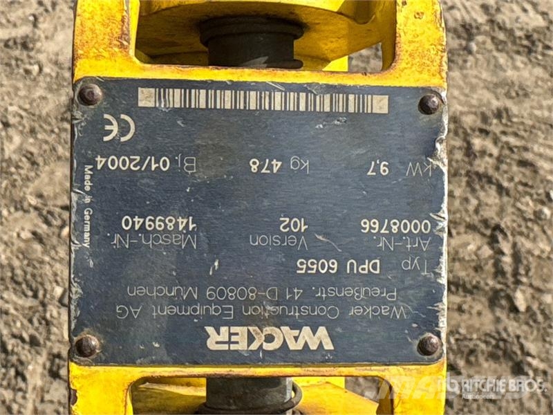 Wacker DPU-6055 دكاكات أفقية