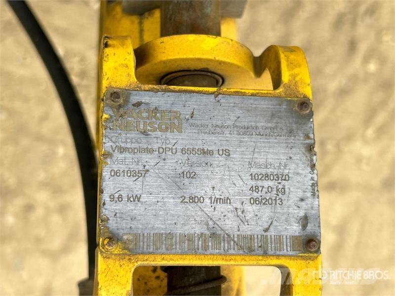 Wacker Neuson DPU6555-HE Vibratory Plate Compactor دكاكات أفقية