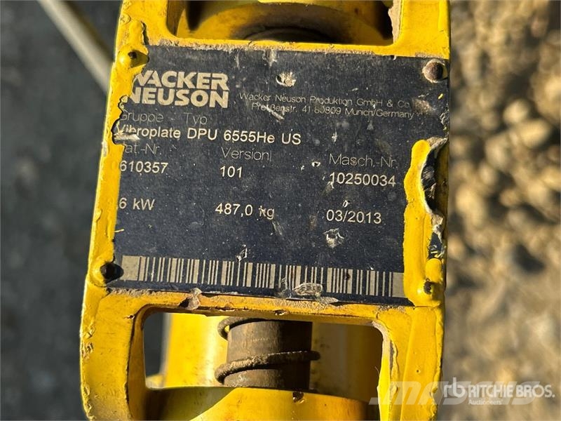 Wacker Neuson DPU6555-HE Vibratory Plate Compactor (Inoperable) Виброплиты и вибротрамбовки