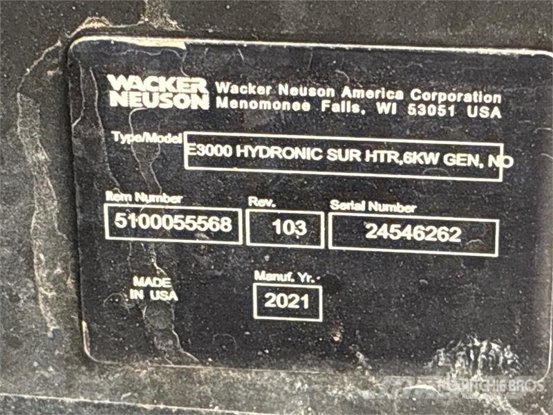 Wacker Neuson E3000 Oprema za grijanje i odmrzavanje