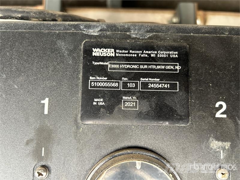 Wacker Neuson E3000 Kühl- und Heizsysteme