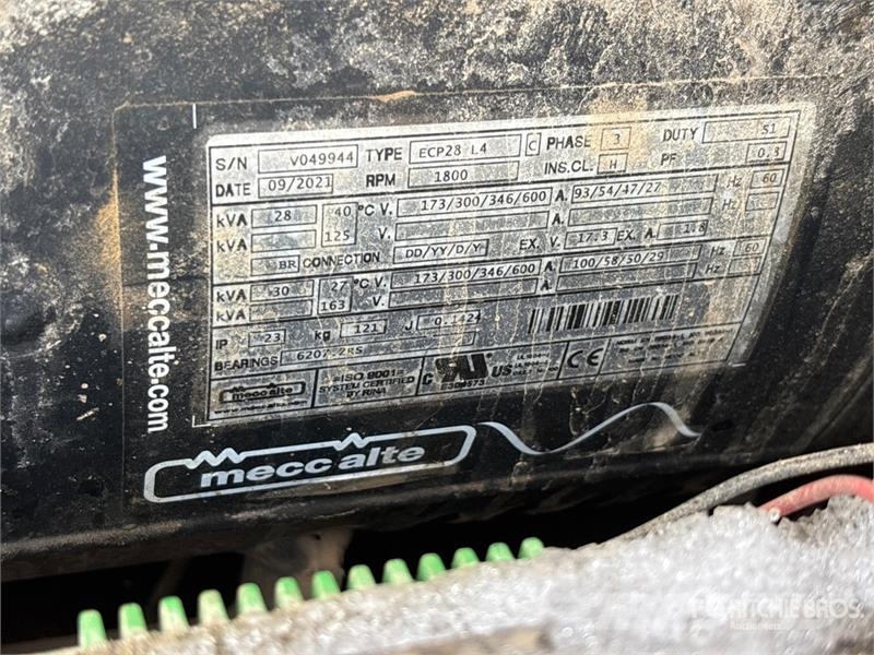 Wacker Neuson G-25 19 kW Mobile Generator Set (Inoperable) Diesel Generators