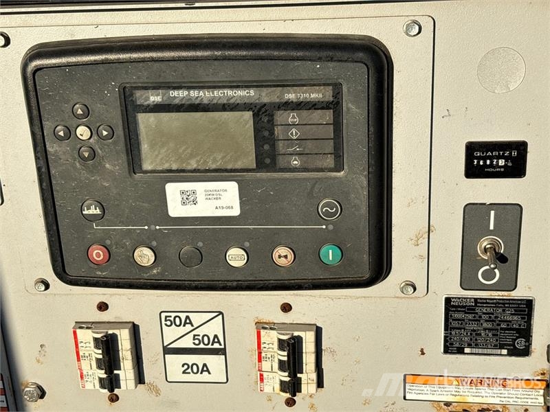Wacker Neuson G-25 19.5 kW Skid-Mounted Generator Set Dīzeļģeneratori