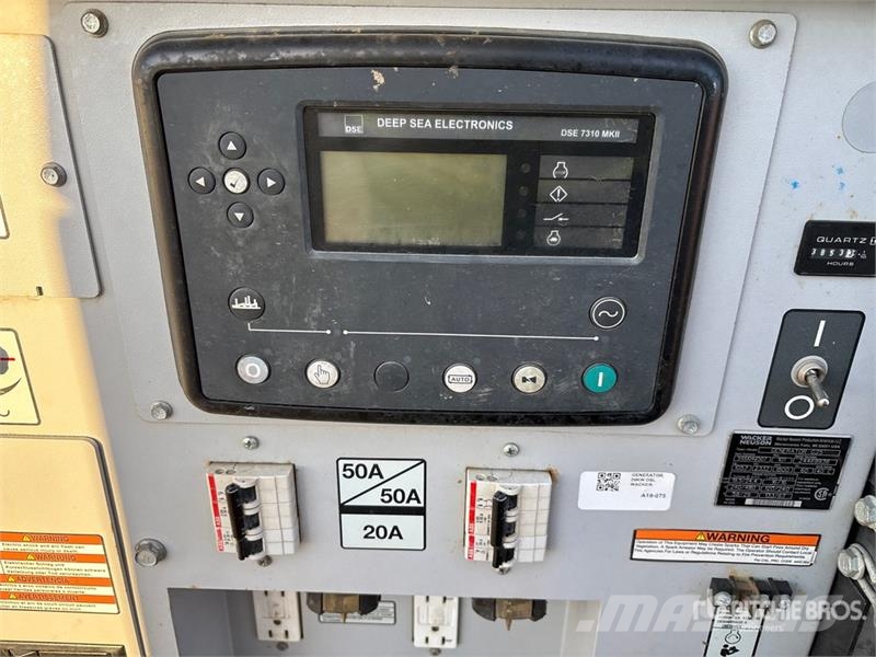 Wacker Neuson G-25 19.5 kW Skid-Mounted Generator Set Dīzeļģeneratori