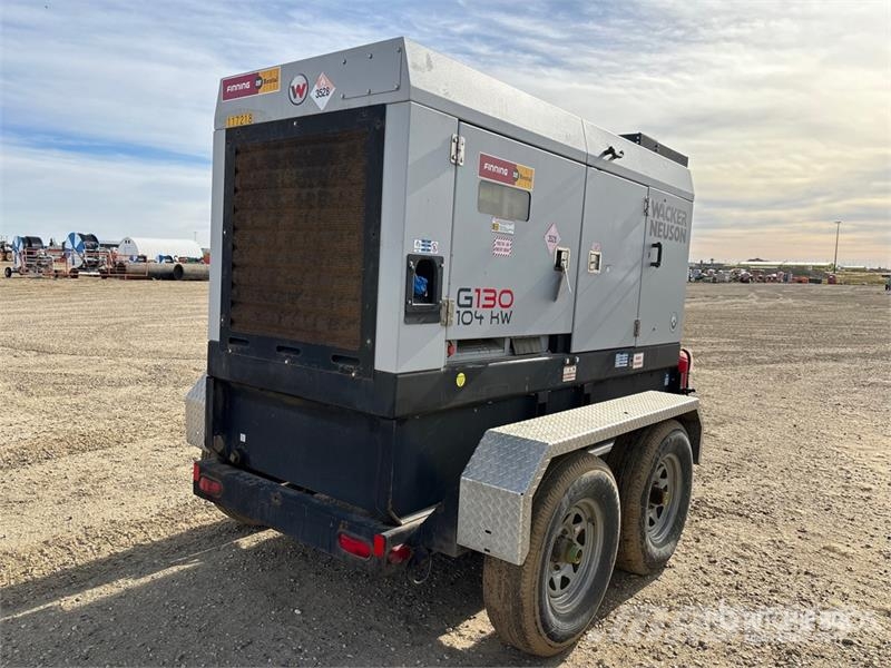 Wacker Neuson G130 104 kW Mobile Generator Set (Inoperable) Dīzeļģeneratori
