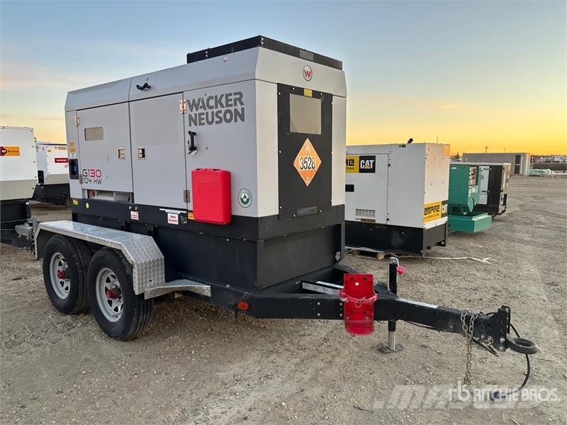 Wacker Neuson G130 104 kW Mobile Generator Set Dízel áramfejlesztők