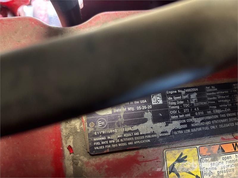 Wacker Neuson G130 104 kW Mobile Generator Set (Inoperable) Dīzeļģeneratori