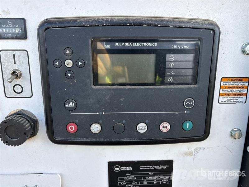 Wacker Neuson G25 Diiselgeneraatorid