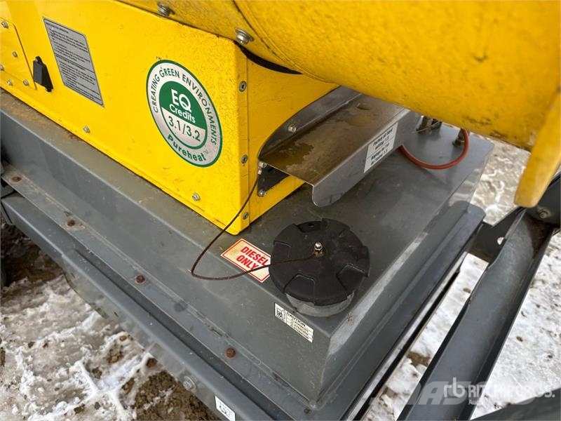 Wacker Neuson HI400 350000 BTU Space Heater Sildīšanas un atkausēšanas iekārtas