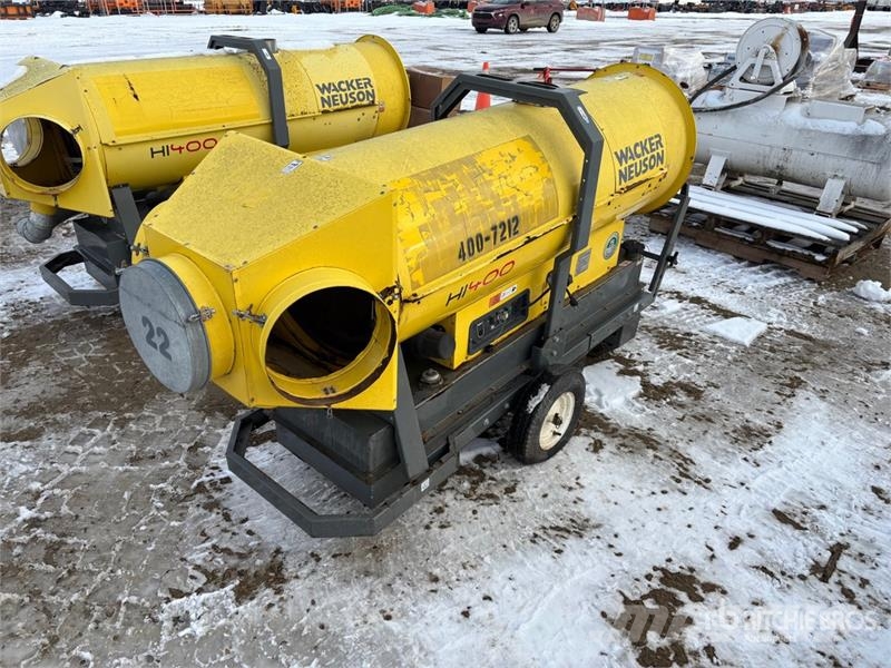 Wacker Neuson HI400 350000 BTU Space Heater Sildīšanas un atkausēšanas iekārtas