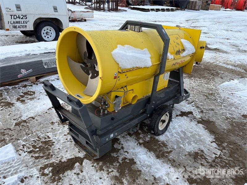 Wacker Neuson HI400 350000 BTU Space Heater Sildīšanas un atkausēšanas iekārtas