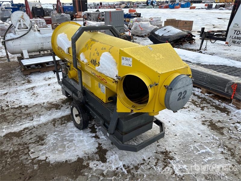 Wacker Neuson HI400 350000 BTU Space Heater Sildīšanas un atkausēšanas iekārtas